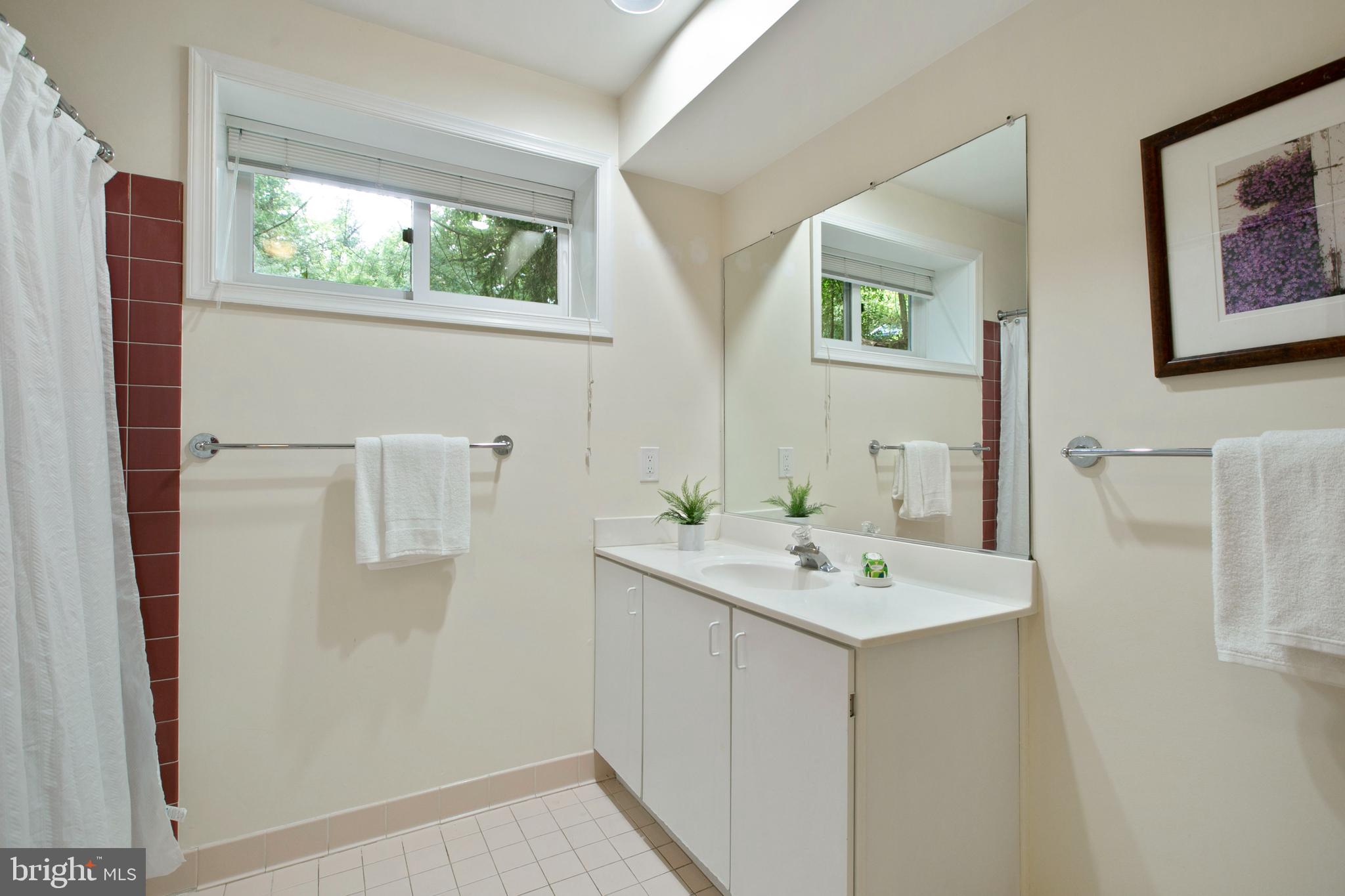 5814 Pimlico Road Baltimore, MD 21209 - Photo 43 of 58 Lower Level Full Bath w/ Shower / Tub Combo