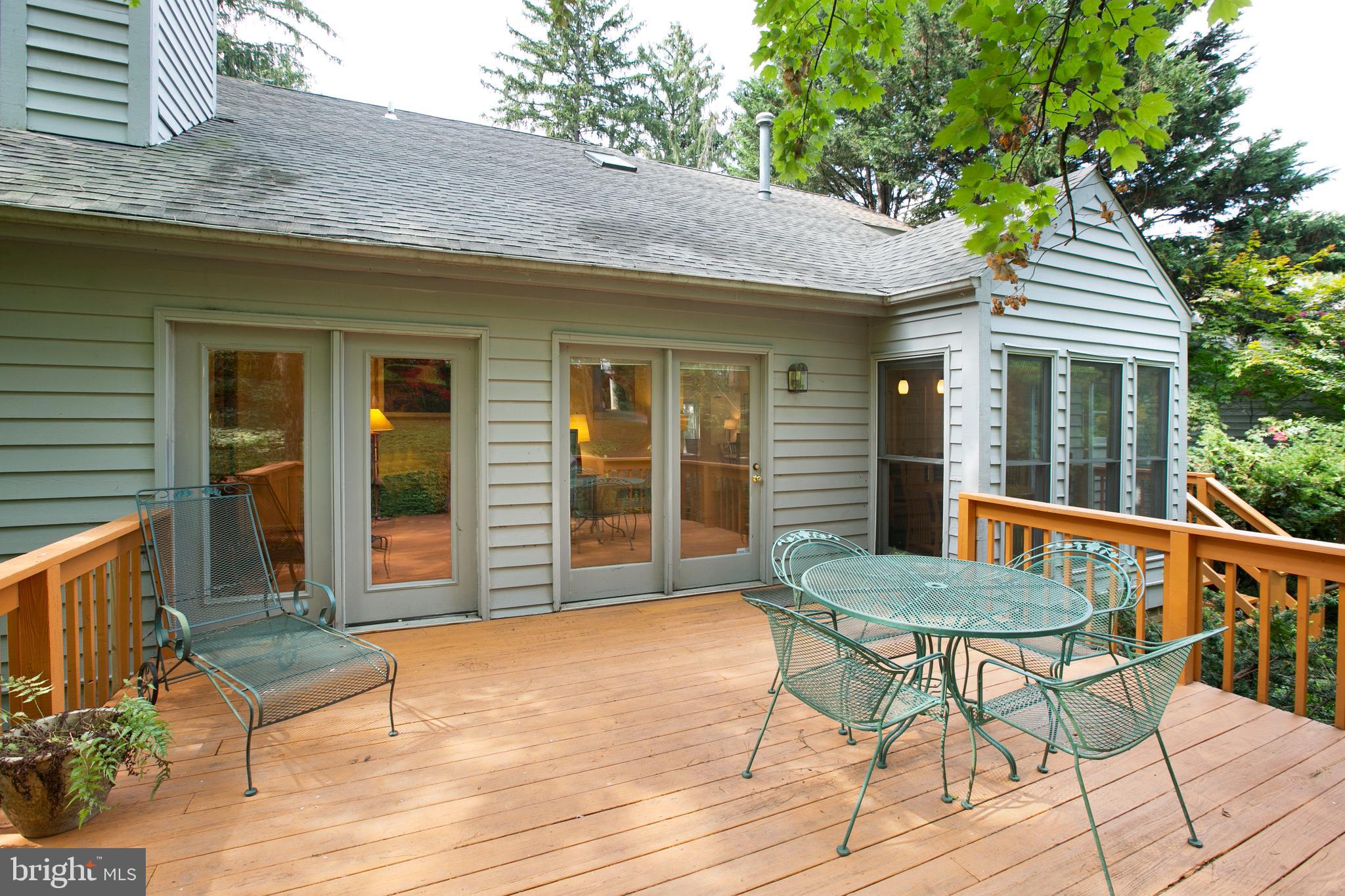 5814 Pimlico Road Baltimore, MD 21209 - Photo 54 of 58 Large Backyard Deck for Entertaining