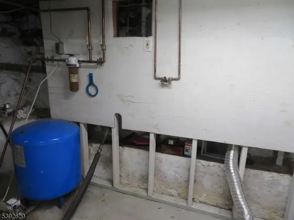 a view of storage and utility room