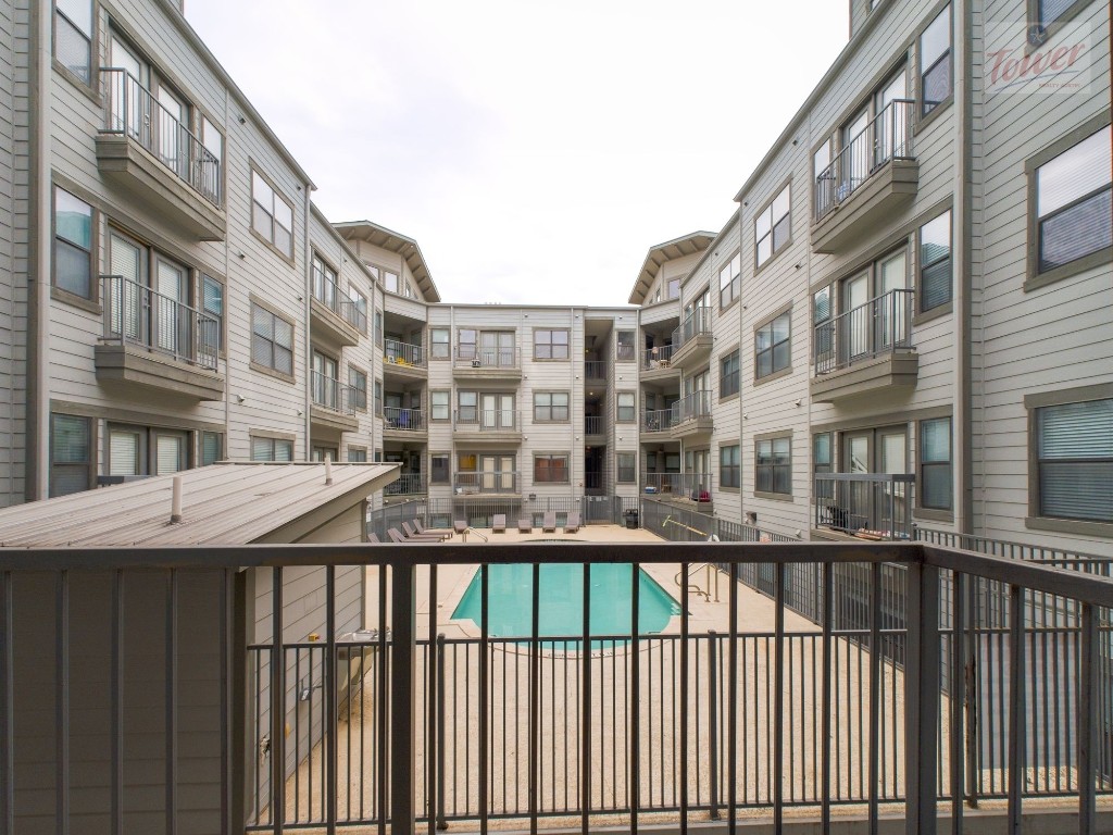 2502 Leon Street, Unit 313 Austin, TX 78705 - Photo 19 of 27 a view of a building from a balcony
