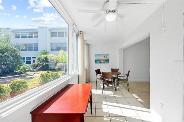 a view of an outdoor space with porch