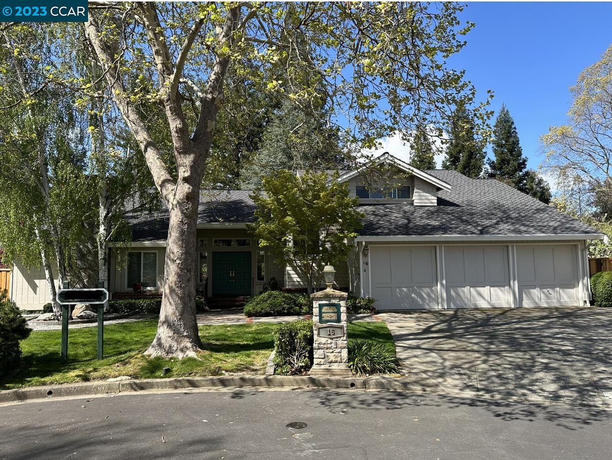 16 Red Maple Place Danville, CA 94506 - Photo 1 of 1 a front view of a house with garden