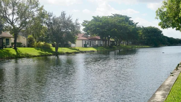 a view of lake with house