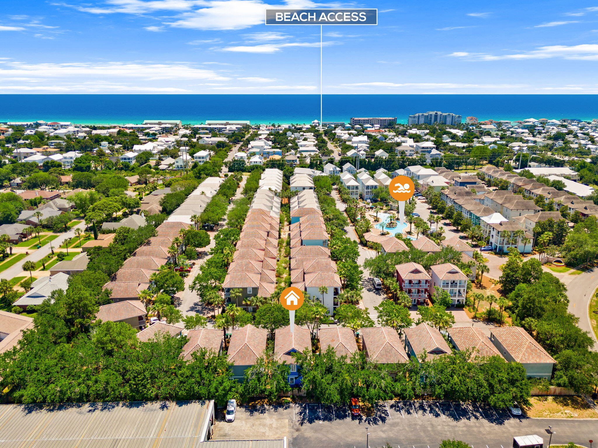 249 Kono Way Destin, FL 32541 - Photo 37 of 44 Just a 1/2 Mile to the Beach