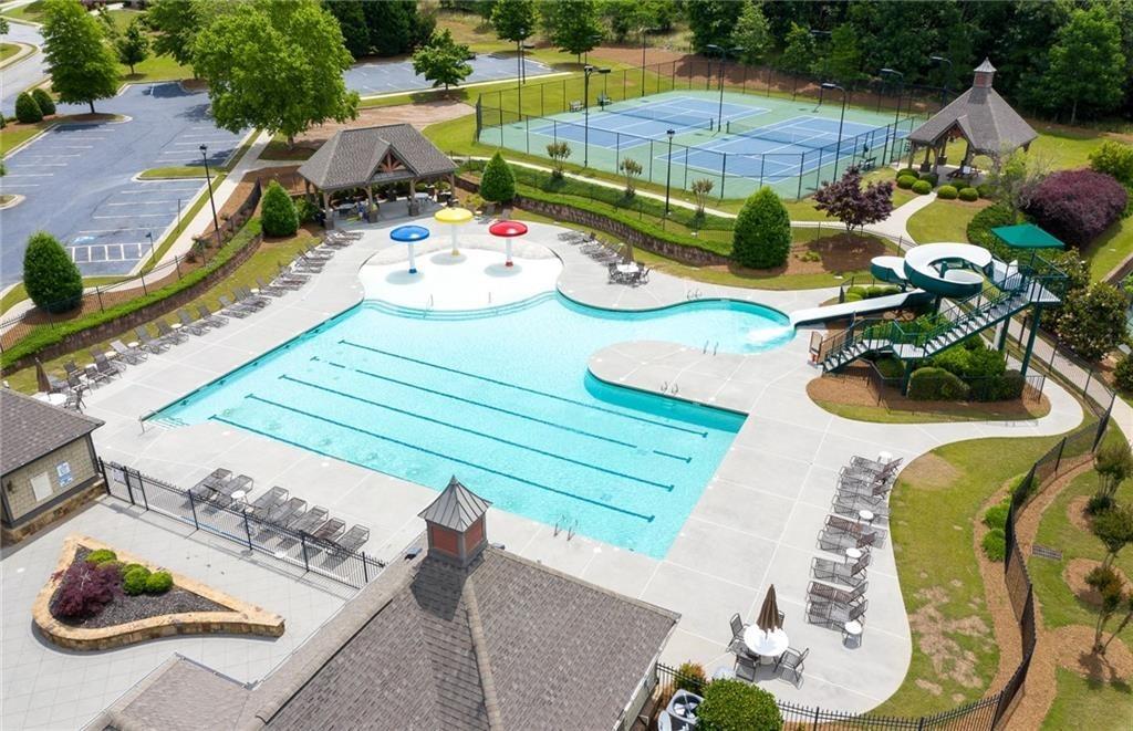 4397 Azalea Ridge Way Hoschton, GA 30548 - Photo 36 of 41 a view of swimming pool with furniture