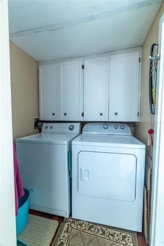 a close view of water heater room