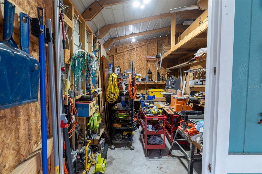 591 Marshburn Drive Bronson, FL 32621 - Photo 56 of 69 a view of a storage room with