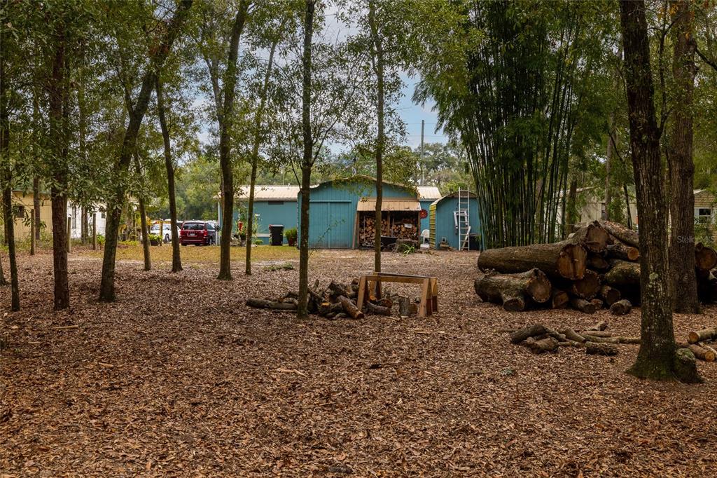 591 Marshburn Drive Bronson, FL 32621 - Photo 67 of 69 a view of a backyard with sitting area