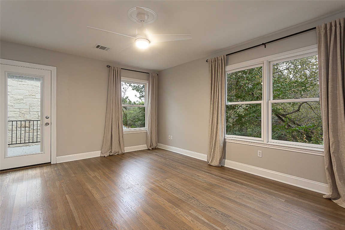 3210 Enfield Road Austin, TX 78703 - Photo 18 of 26 Two of three secondary bedrooms