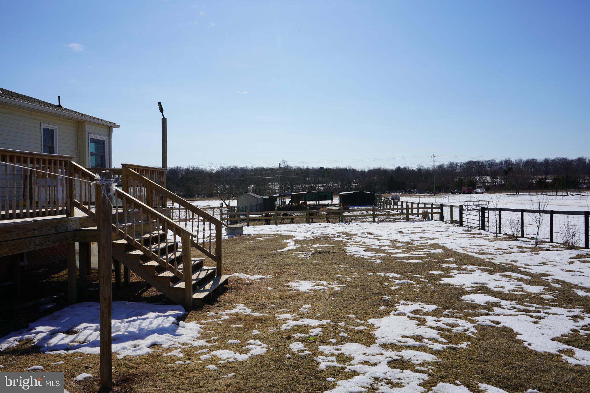 15604 Glen Ella Road Culpeper, VA 22701 - Photo 34 of 34 Spacious yard with winter's gentle touch.