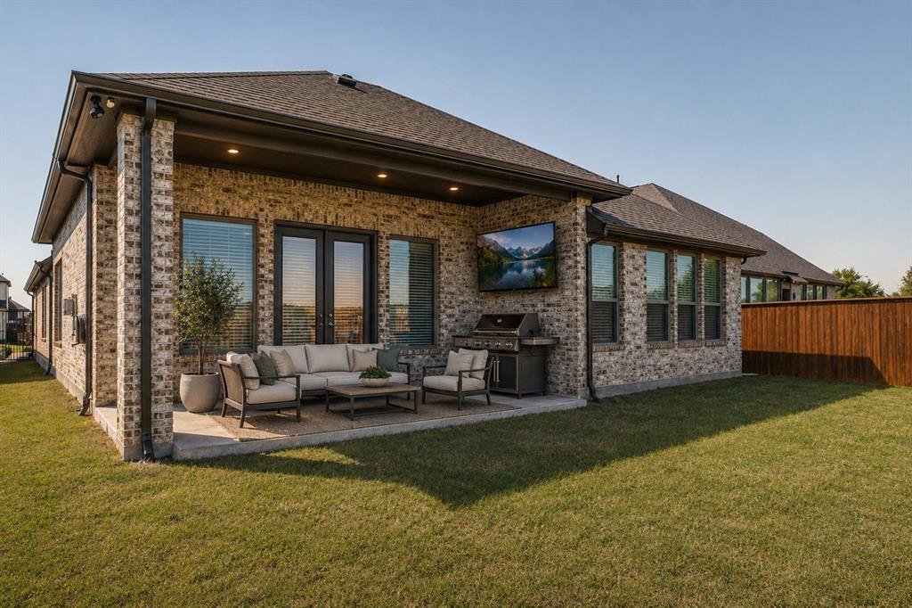 2901 Quinton Street Prosper, TX 75078 - Photo 20 of 27 a view of a house with patio