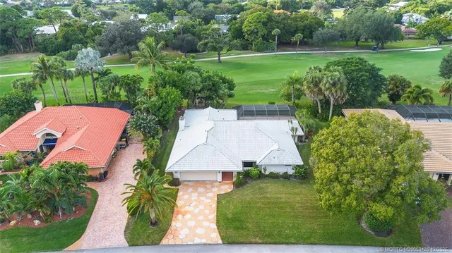a view of a city with an ocean view