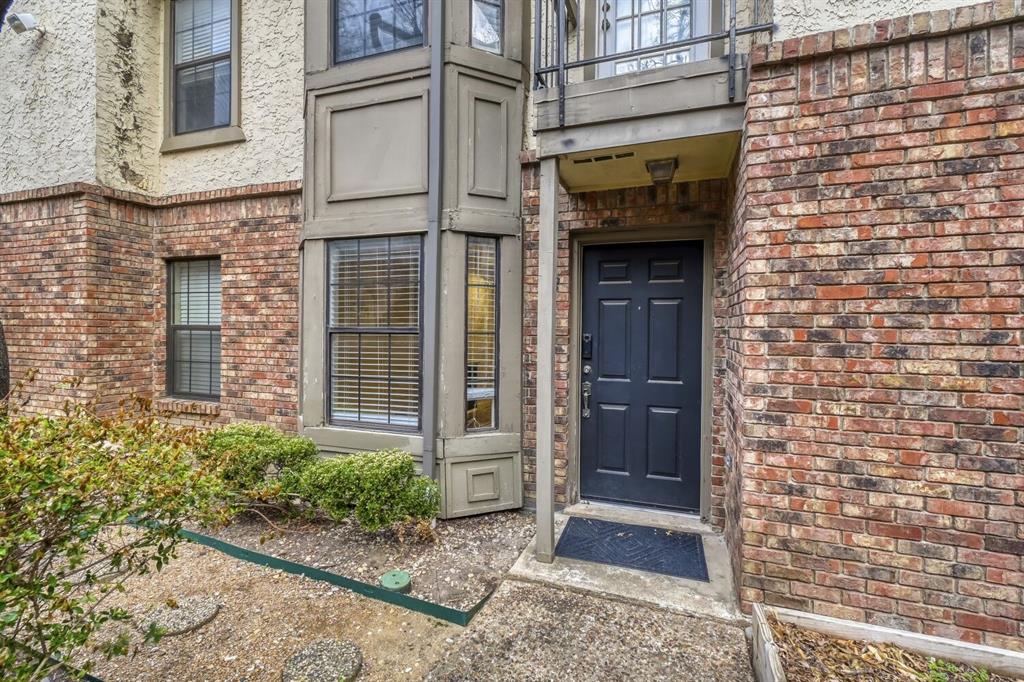 8750 Park Lane, Unit 142 Dallas, TX 75231 - Photo 16 of 17 Unit front door.