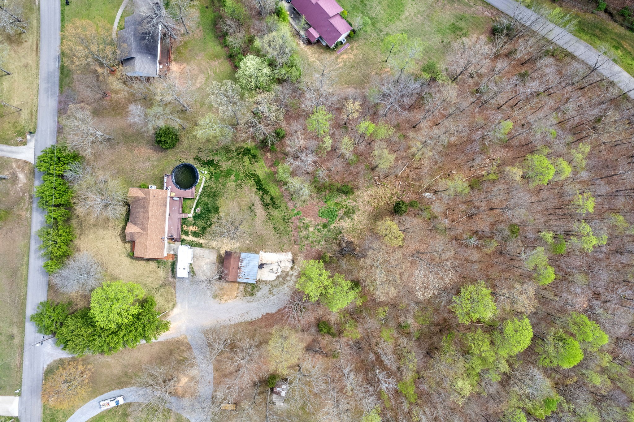 135 Carl Taylor Road Tennessee Ridge, TN 37178 - Photo 37 of 41 a picture of a yard
