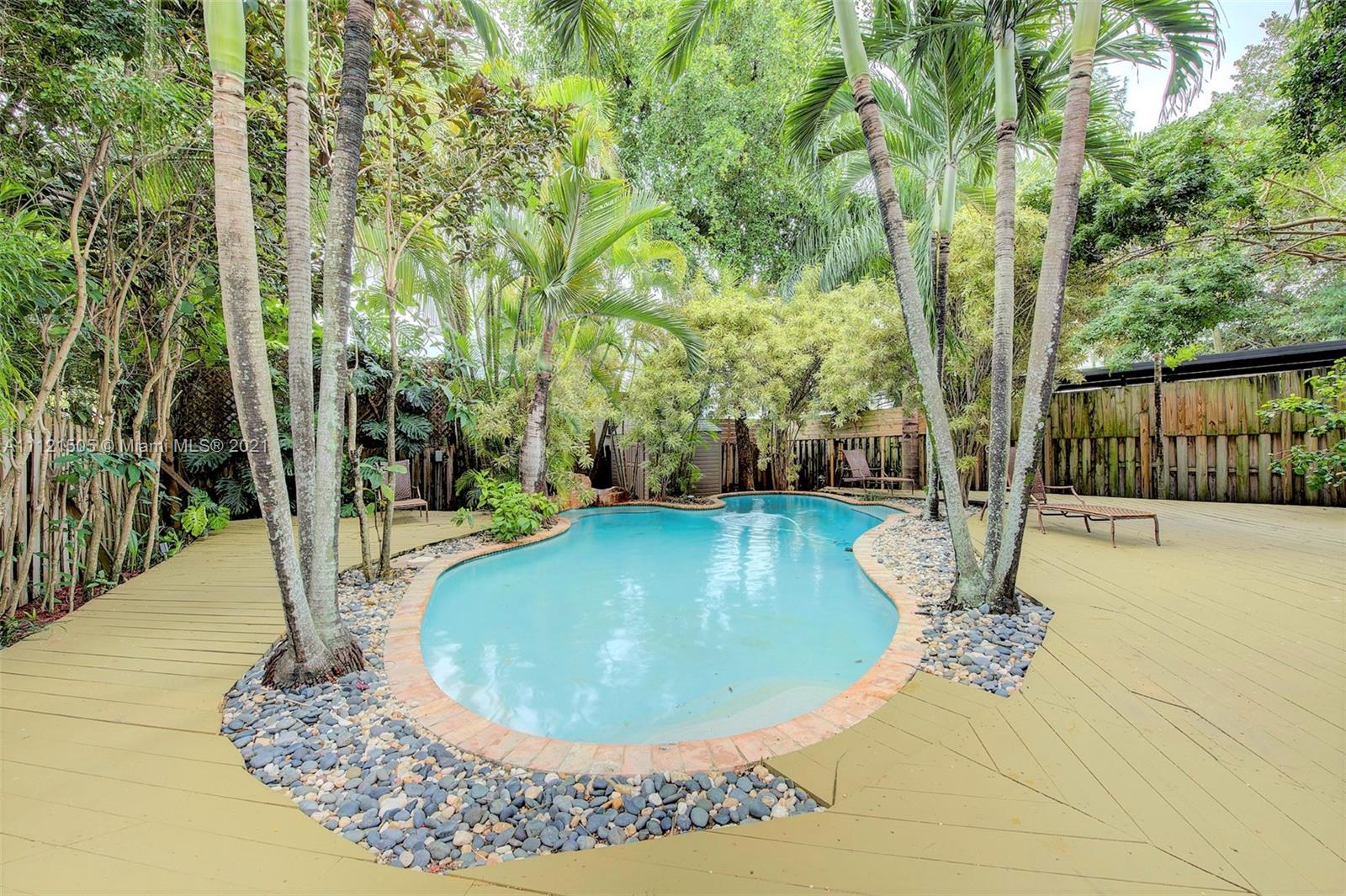 a view of a swimming pool