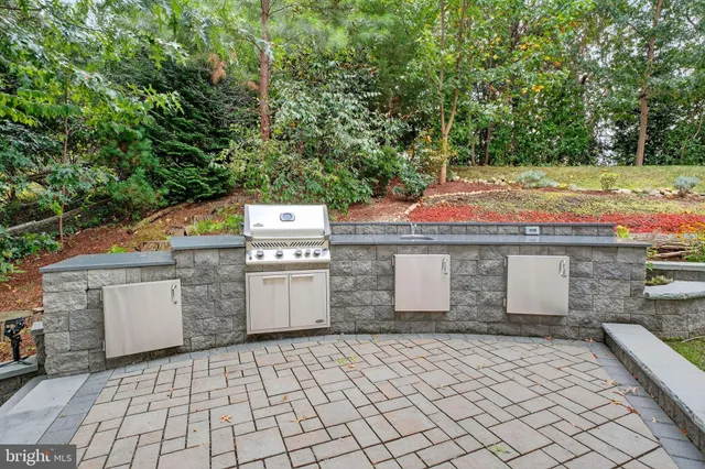 a view of room with window and door