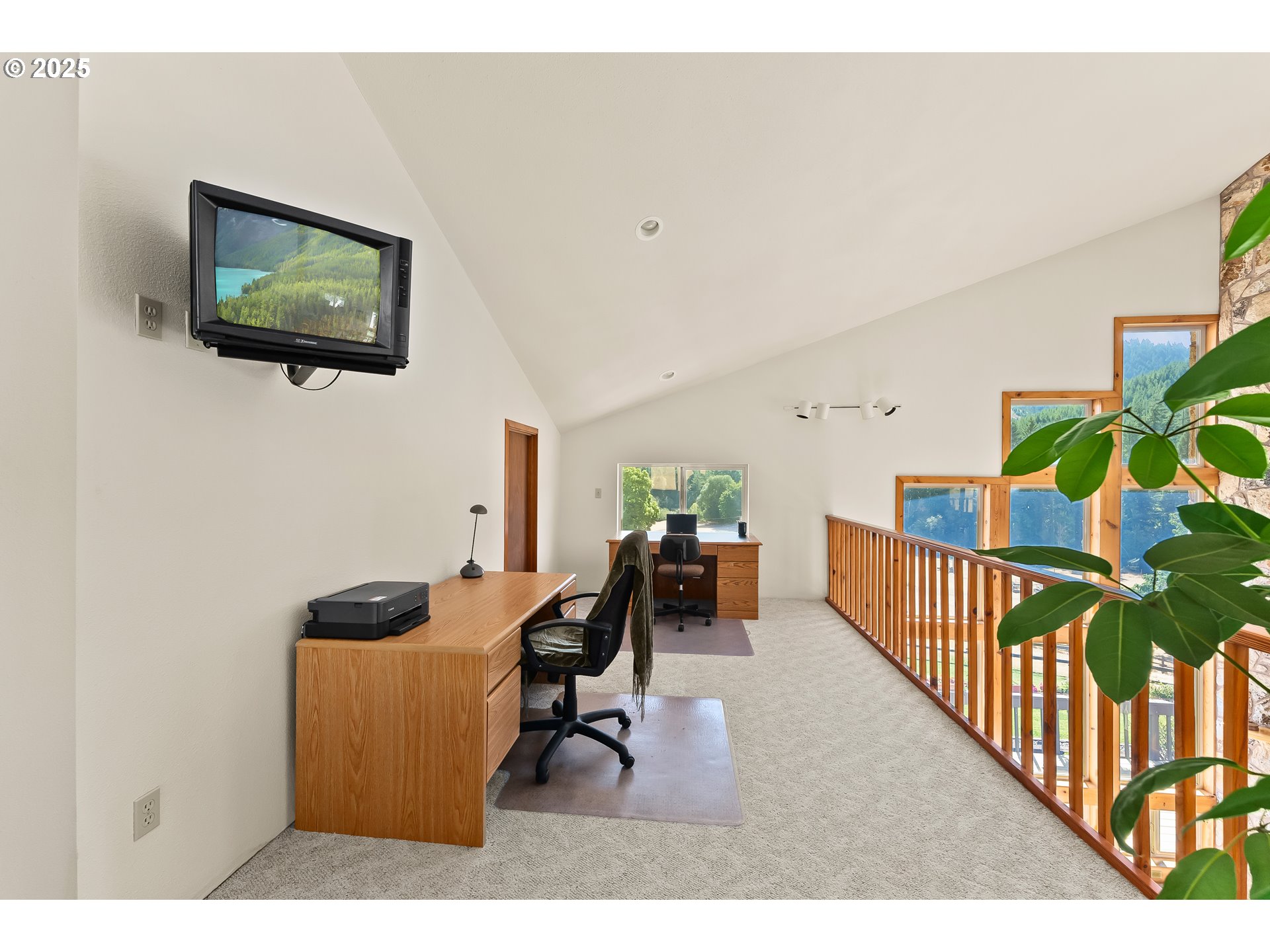 325 Beals Creek Road Canyonville, OR 97417 - Photo 20 of 47 a living room with furniture and a flat screen tv