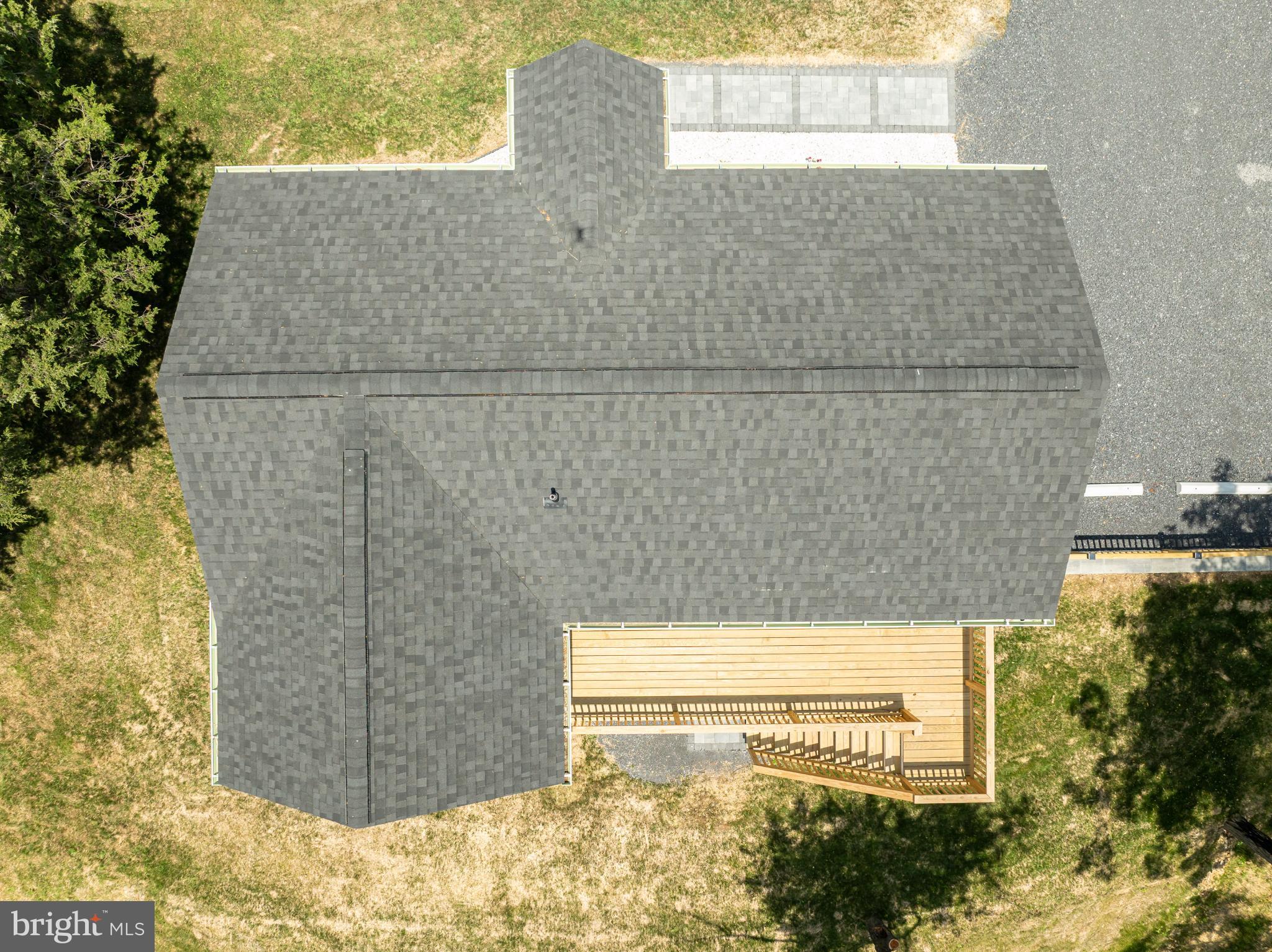 2968 Sulphur Springs Road Inwood, WV 25428 - Photo 31 of 65 Aerial view of a charming residential roof.