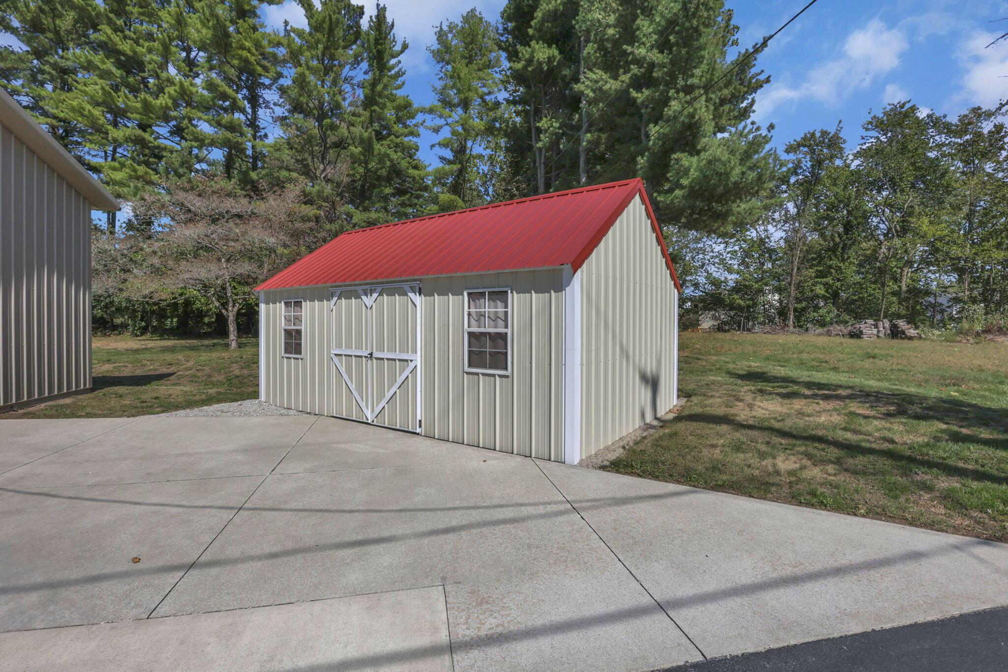 280 Blacks Road Pataskala, OH 43062 - Photo 50 of 61 Insulated metal storage shed