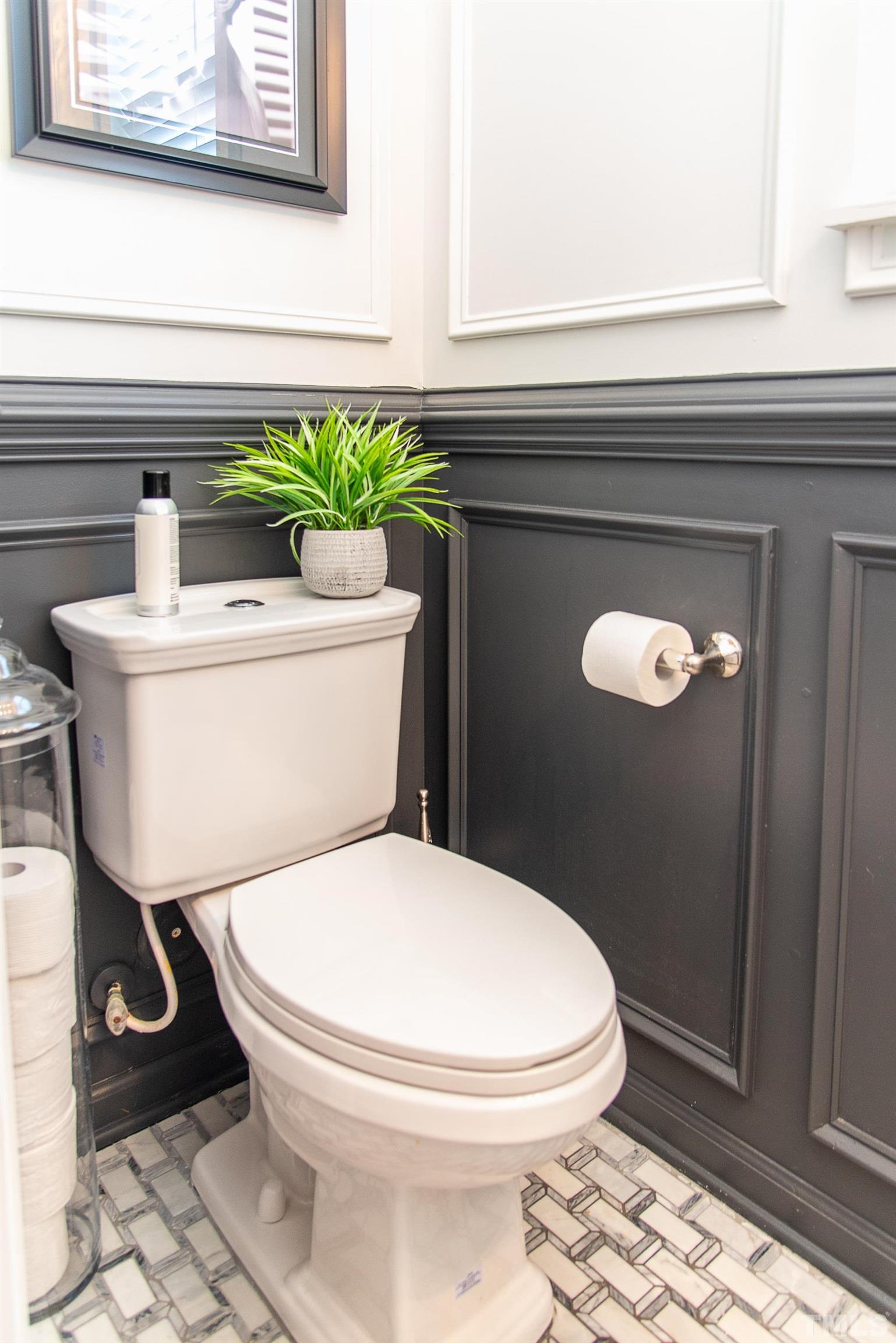 612 Hope Valley Road Knightdale, NC 27545 - Photo 33 of 56 a bathroom with a toilet and a sink