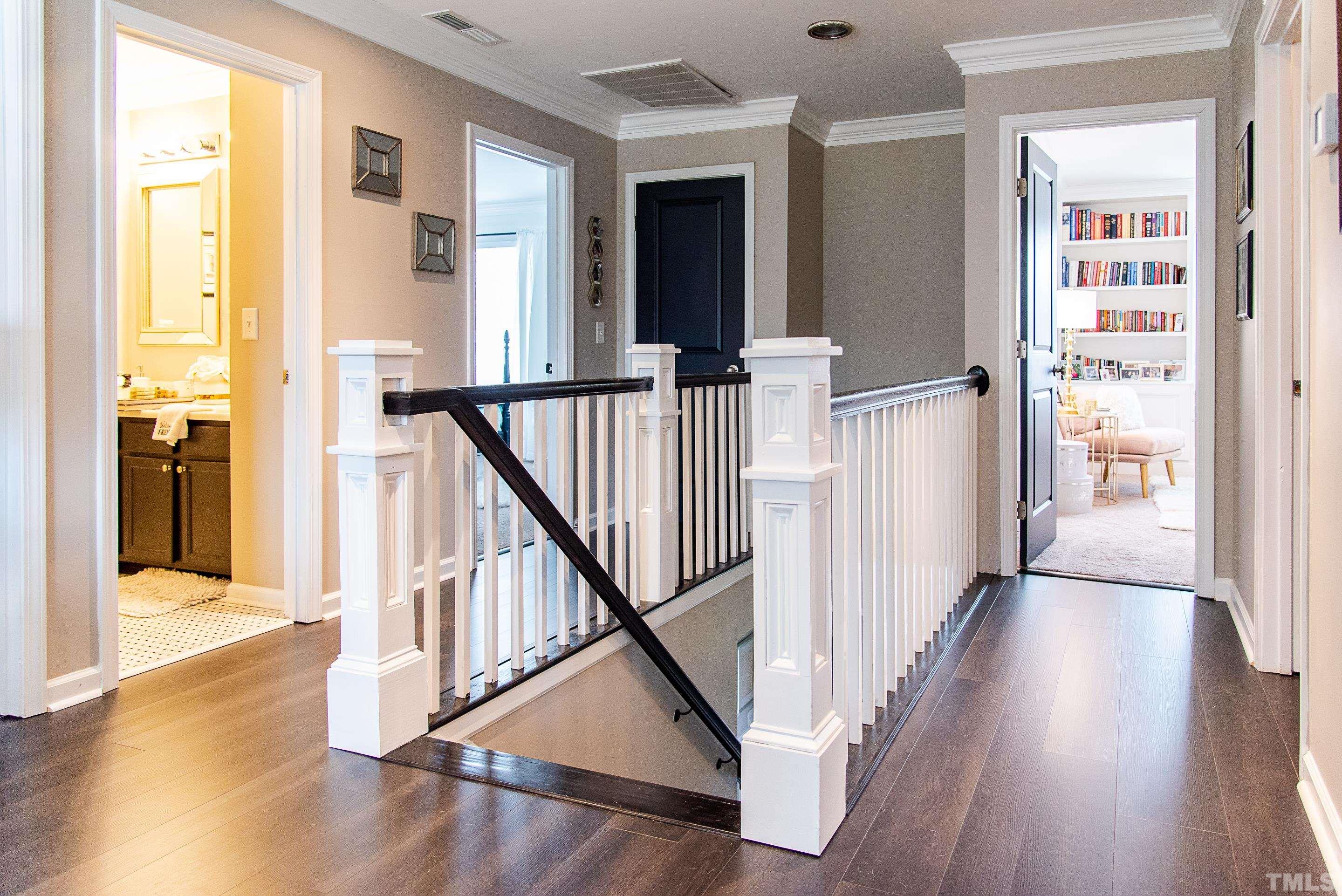 612 Hope Valley Road Knightdale, NC 27545 - Photo 46 of 56 a view of an entryway with wooden floor and door