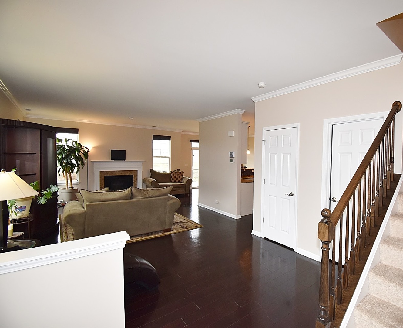 2872 Church Road Aurora, IL 60502 - Photo 12 of 38 a view of living room with furniture and flat screen tv