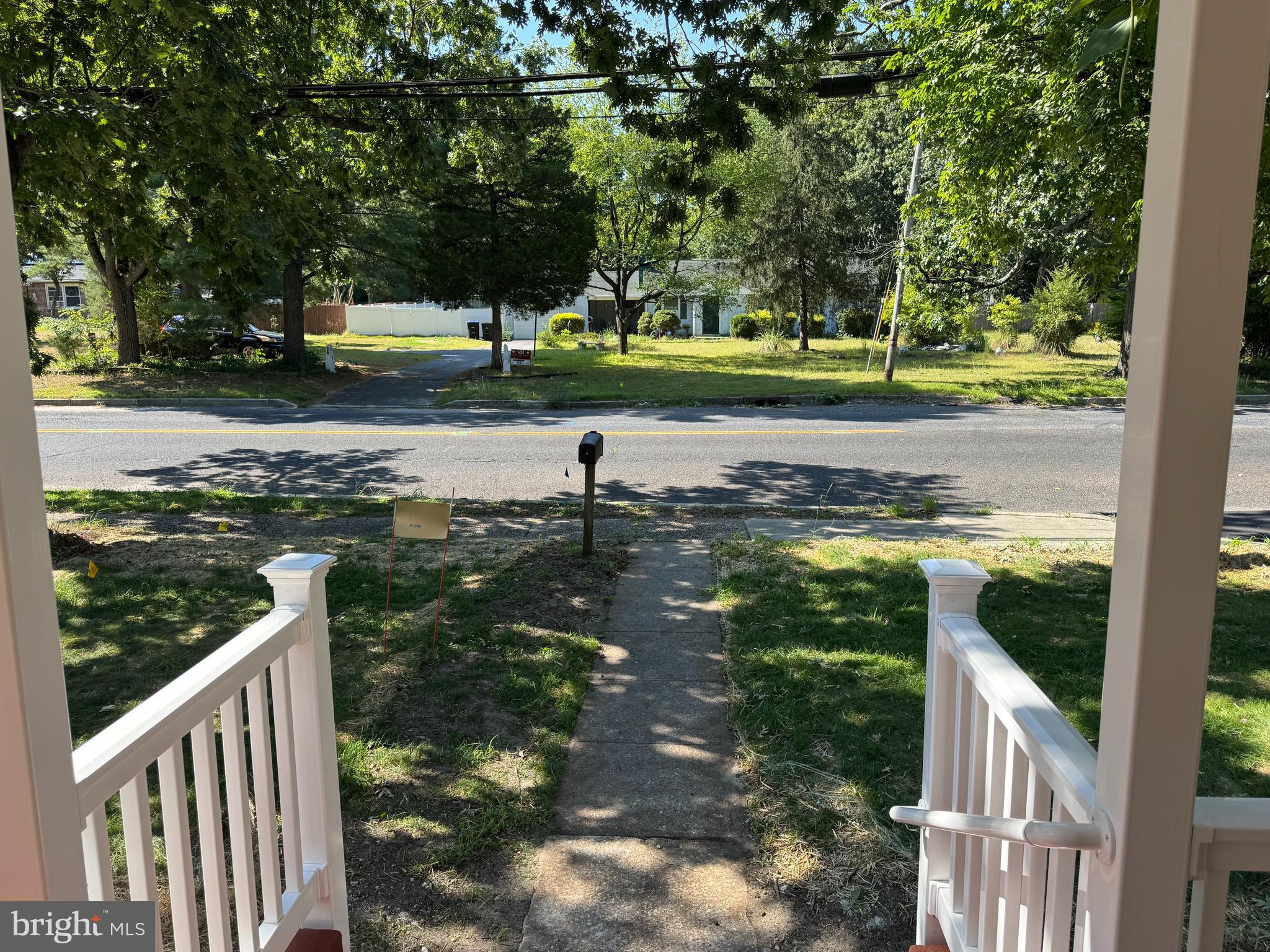 195 Chews Landing Road Clementon, NJ 08021 - Photo 41 of 48 a view of a yard with of trees