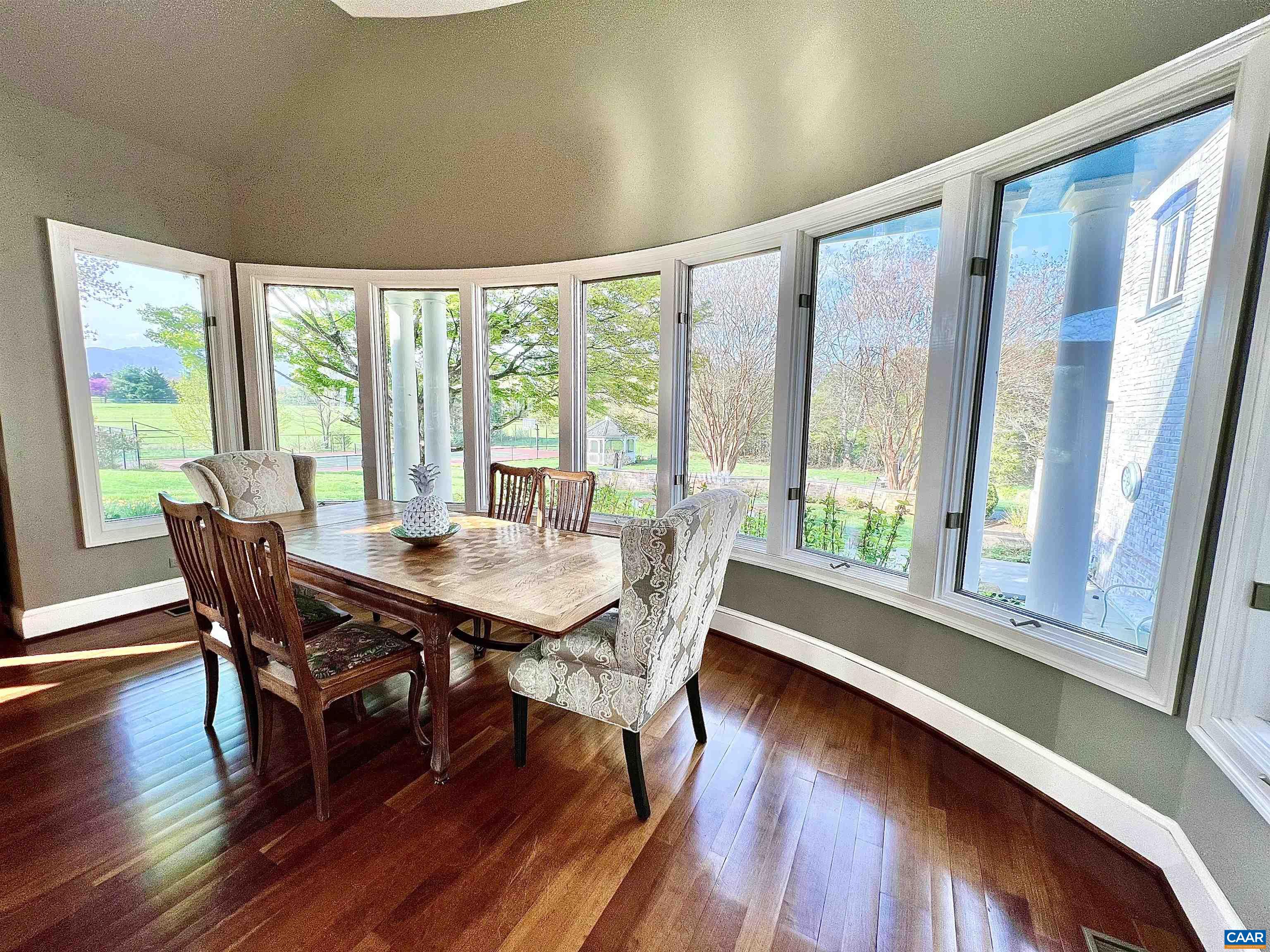4749 Wesley Chapel Road Free Union, VA 22940 - Photo 27 of 73 a view of a dining room with furniture and wooden floor