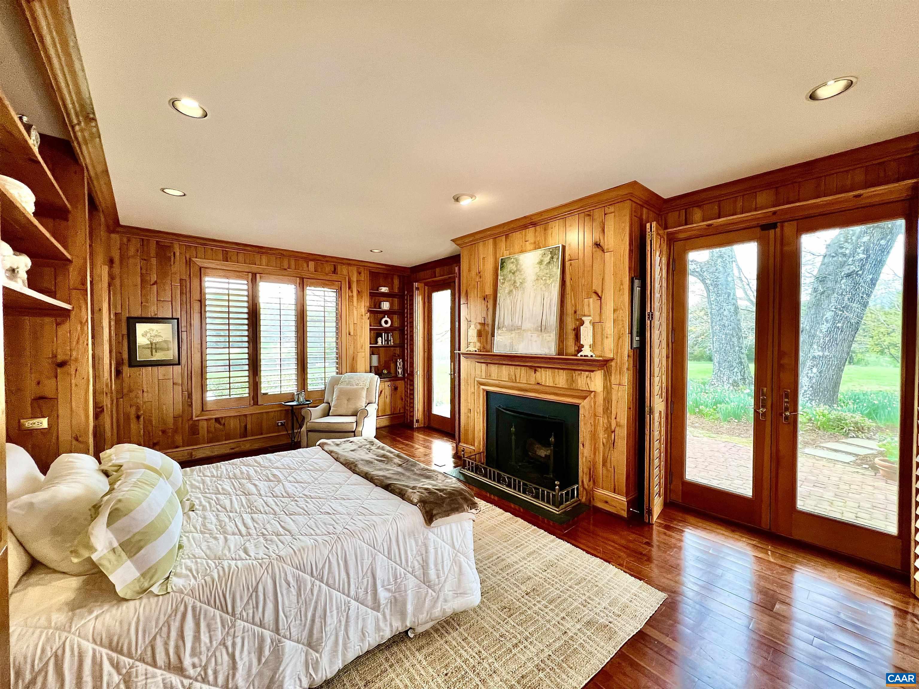 4749 Wesley Chapel Road Free Union, VA 22940 - Photo 38 of 73 a bedroom with a bed and a fireplace