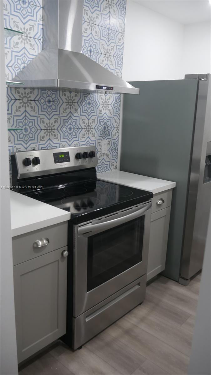 1930 Northwest 55th Street Miami, FL 33142 - Photo 2 of 30 a stove top oven sitting inside of a kitchen
