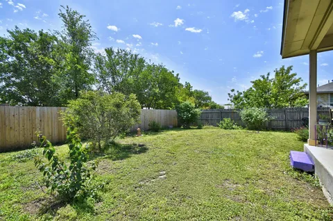 a garden view
