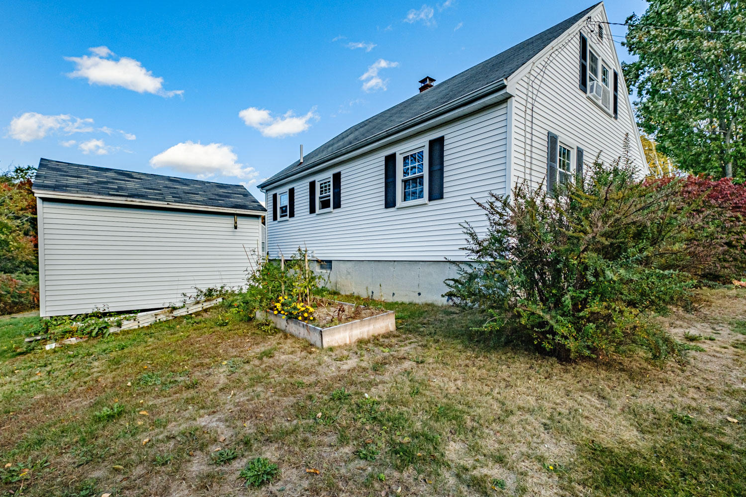 77 Rand Road Yarmouth, ME 04096 - Photo 39 of 44 Back Exterior and Shed