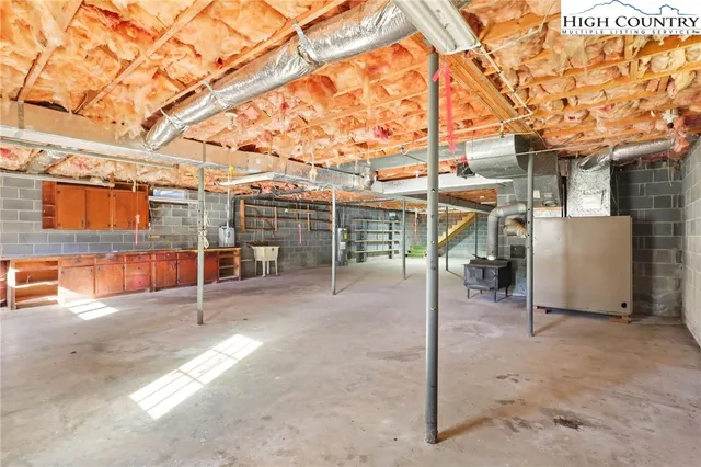 a view of a terrace with city view