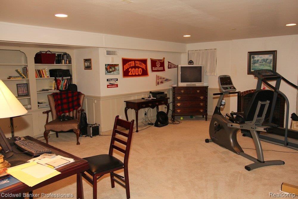 1124 Covington Road Bloomfield Hills, MI 48301 - Photo 21 of 25 BONUS ROOM IN BASEMENT