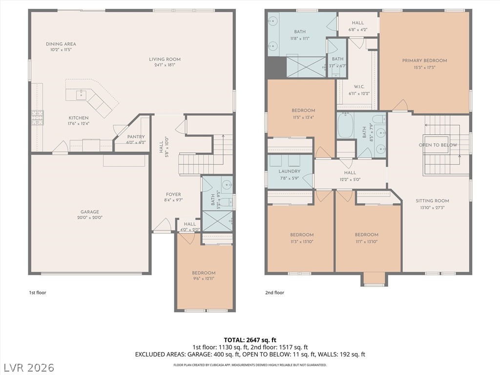 3705 Alla Rocca Avenue Henderson, NV 89044 - Photo 48 of 50 Visualize the layout of this expansive residence with distinct living zones and private quarters.