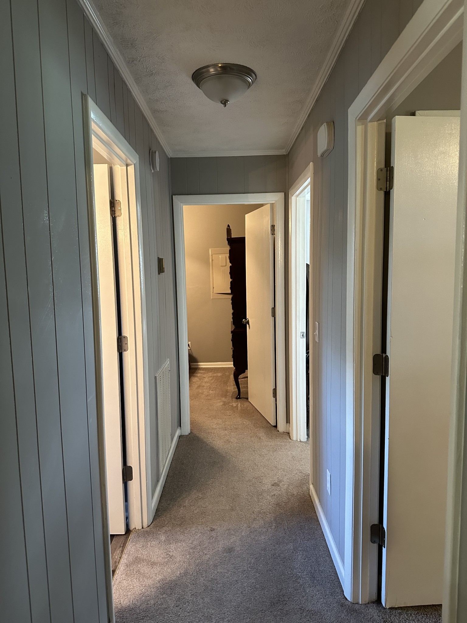 247 Petty Gap Road Woodbury, TN 37190 - Photo 12 of 23 a view of a hallway with wooden shelves