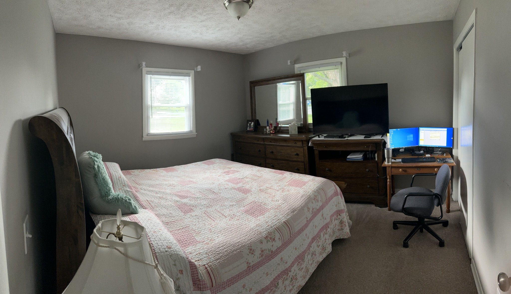 247 Petty Gap Road Woodbury, TN 37190 - Photo 17 of 23 a bedroom with a bed and a flat screen tv
