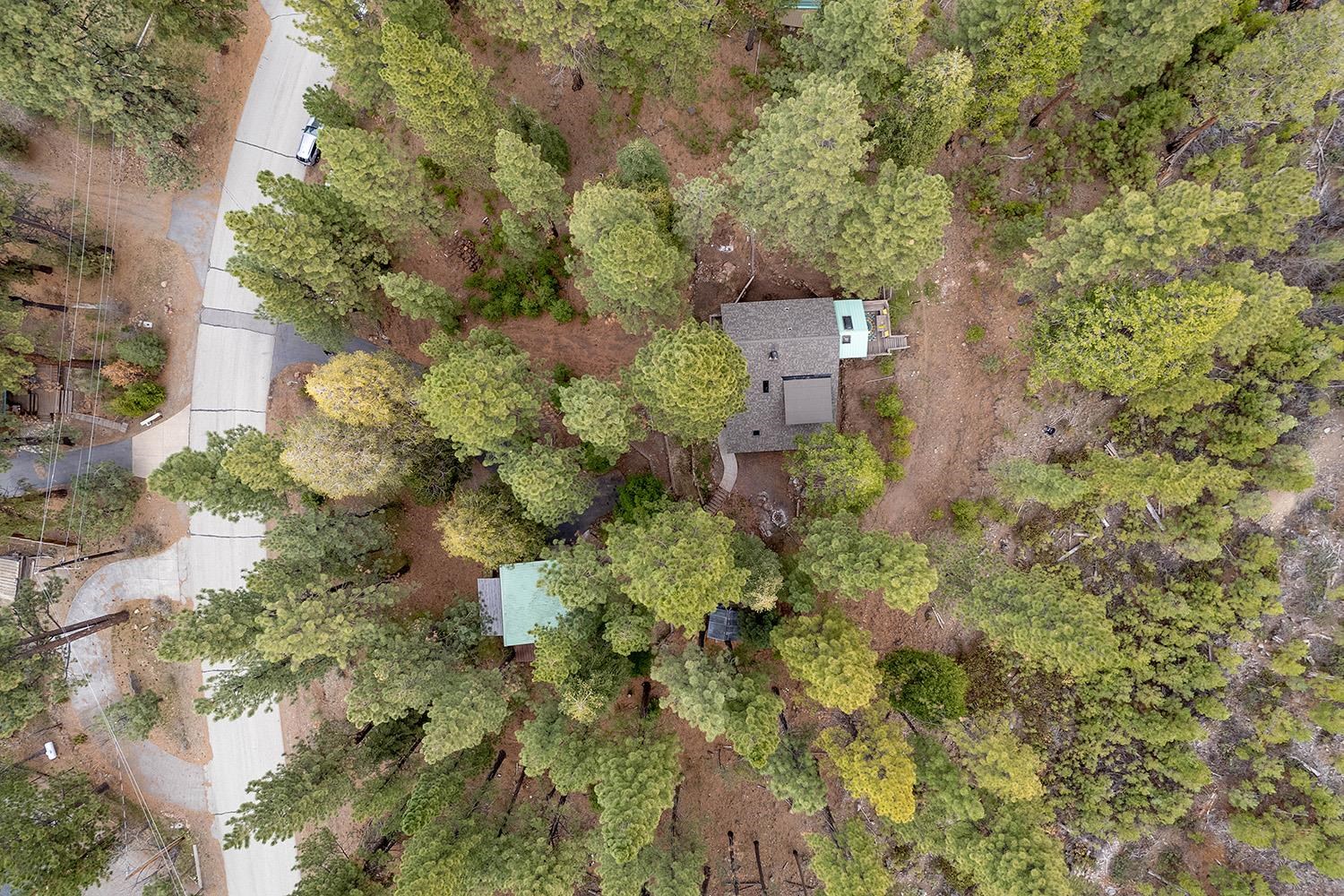 626 Bear Valley Road Loyalton, CA 96118 - Photo 36 of 39 a aerial view of a house with a yard