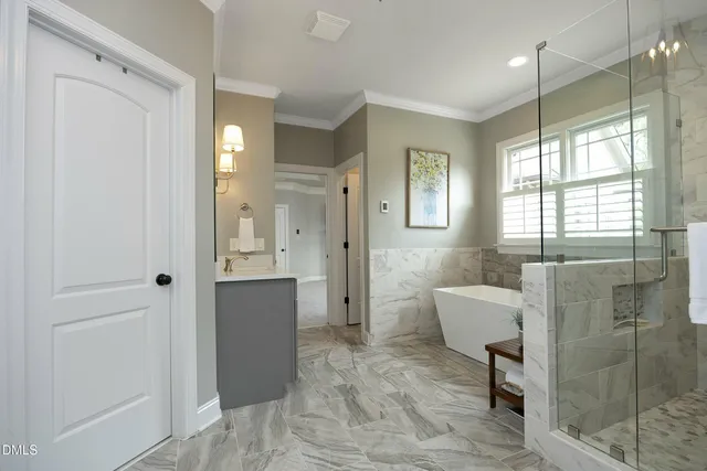 a living room with furniture a fireplace and a table