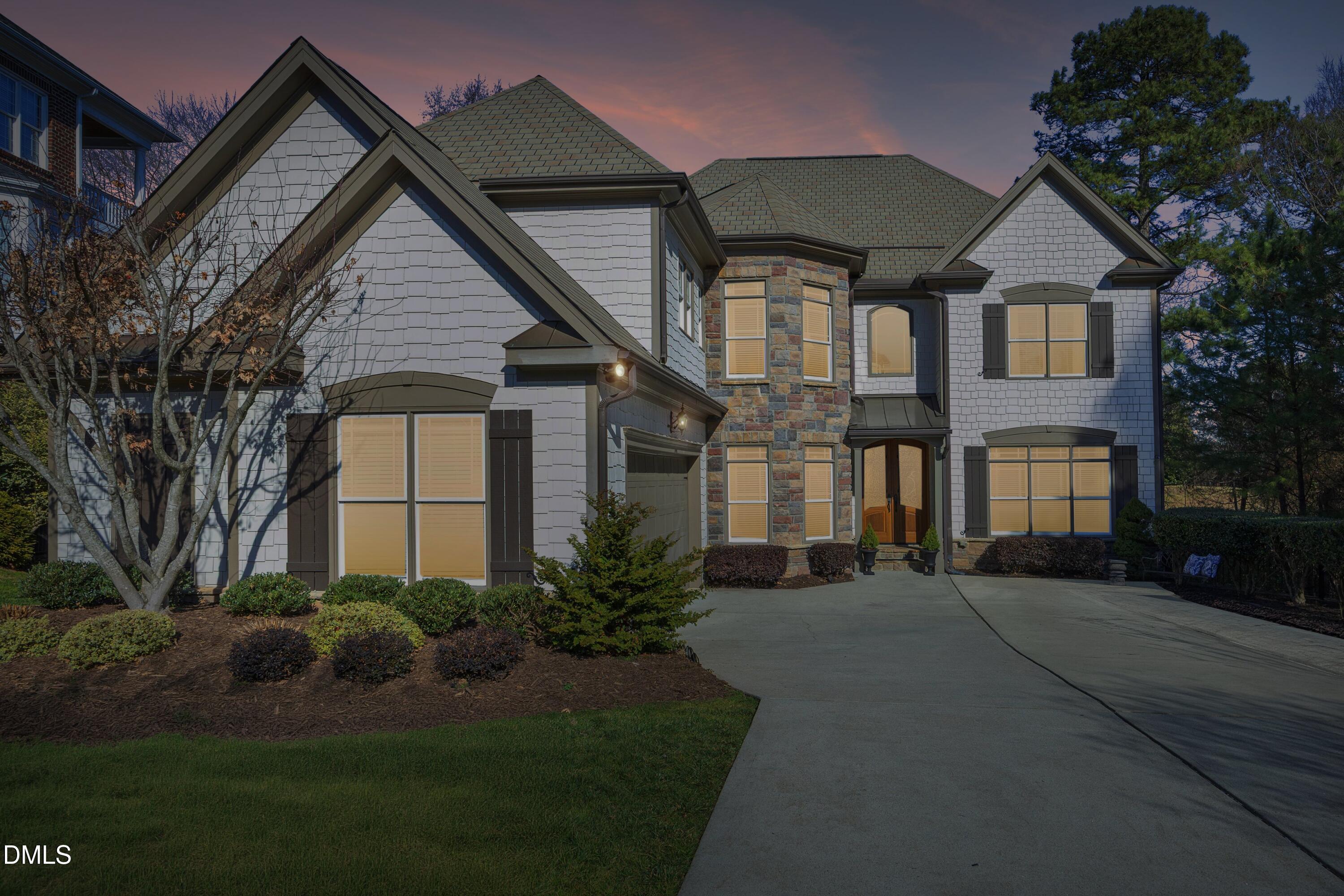 2705 Peachleaf Street Raleigh, NC 27614 - Photo 47 of 52 TwilightFront
