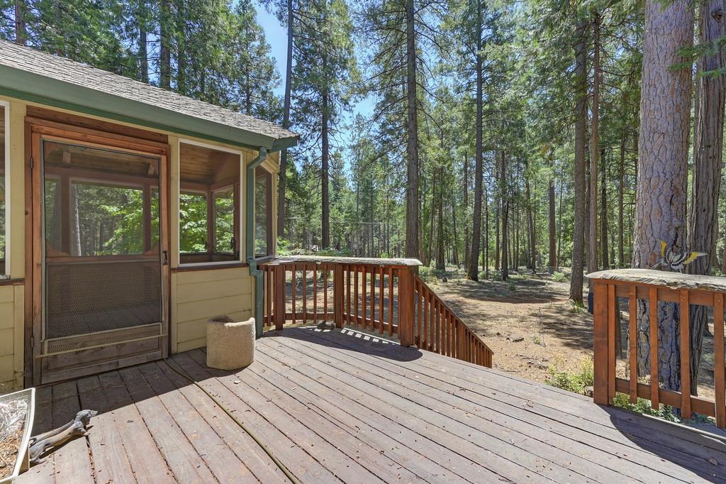 1861 Rubicon Road Georgetown, CA 95634 - Photo 47 of 68 a view of backyard with deck and outdoor seating