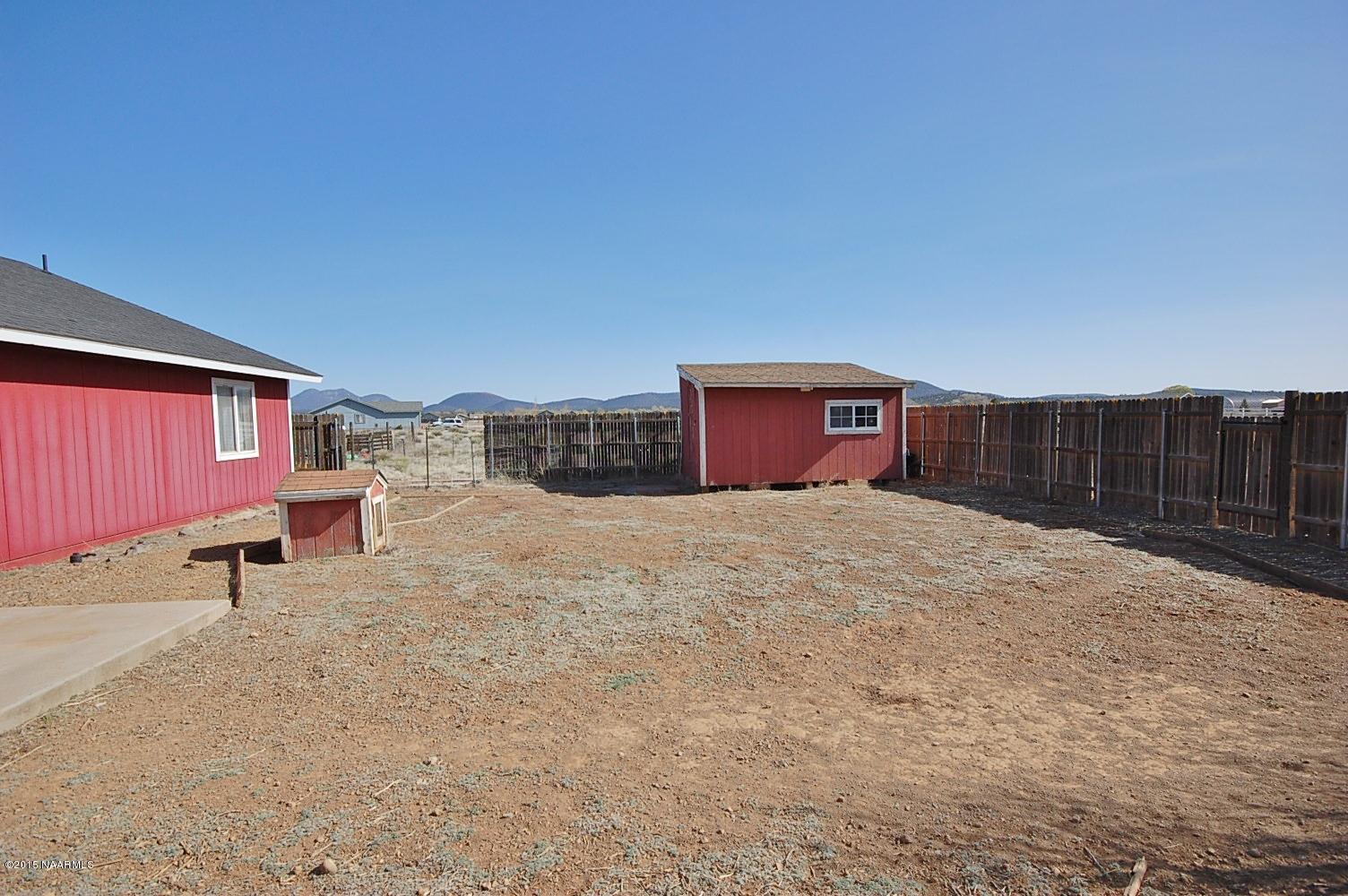 7715 Silver Saddle Road Flagstaff, AZ 86004 - Photo 20 of 23 back yard fenced.JPG