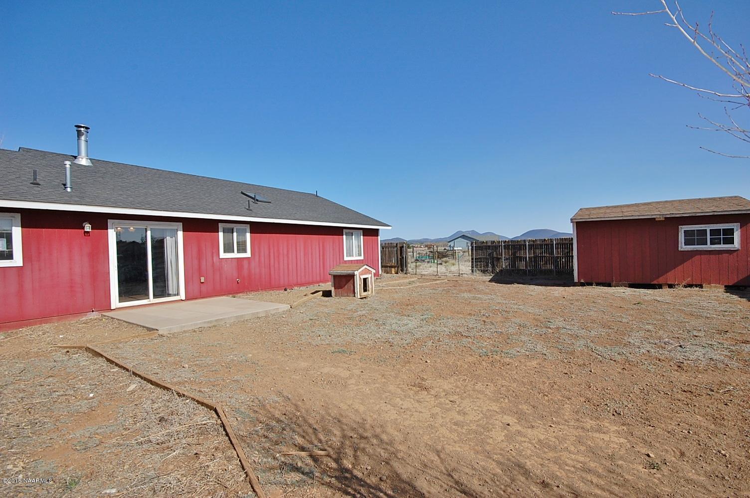 7715 Silver Saddle Road Flagstaff, AZ 86004 - Photo 21 of 23 back yard fenced 2.JPG