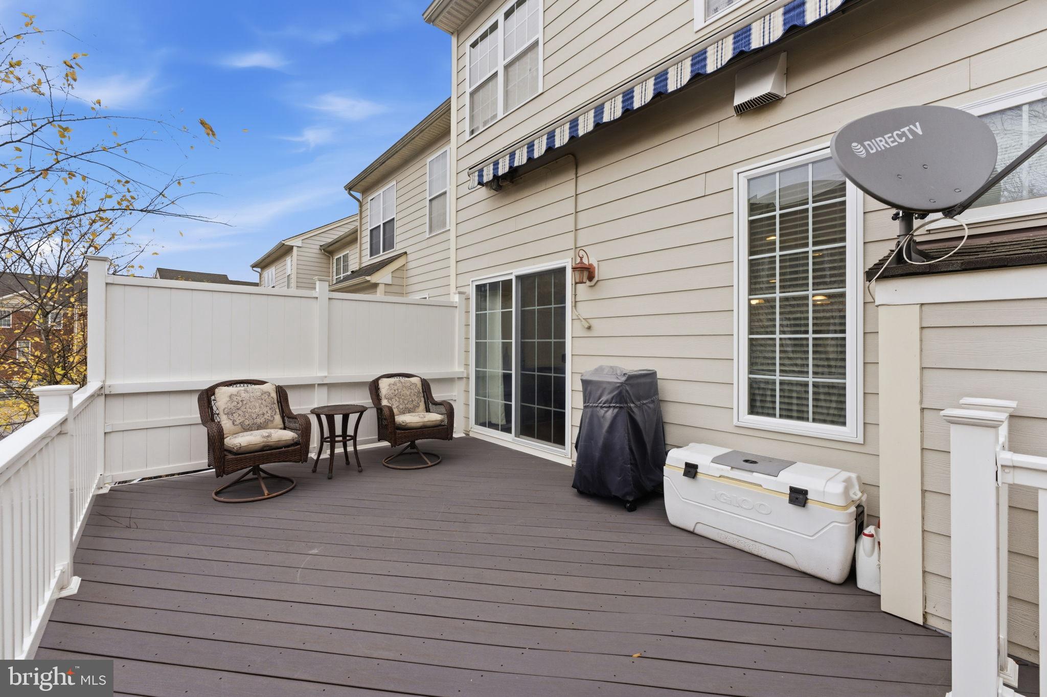 7611 Elmcrest Road Hanover, MD 21076 - Photo 24 of 64 Charming deck for outdoor relaxation.