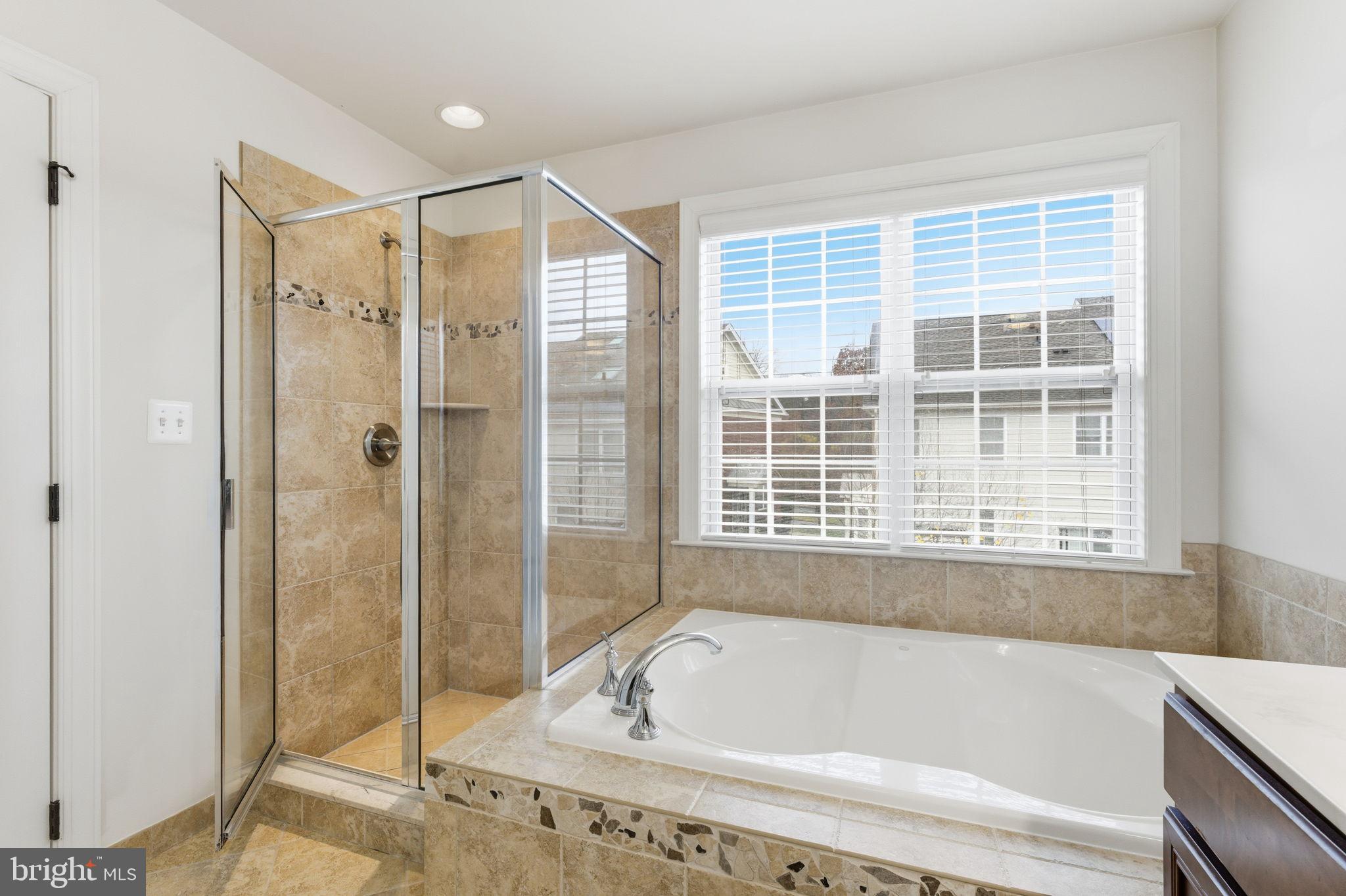 7611 Elmcrest Road Hanover, MD 21076 - Photo 31 of 64 Elegant bathroom with natural light.