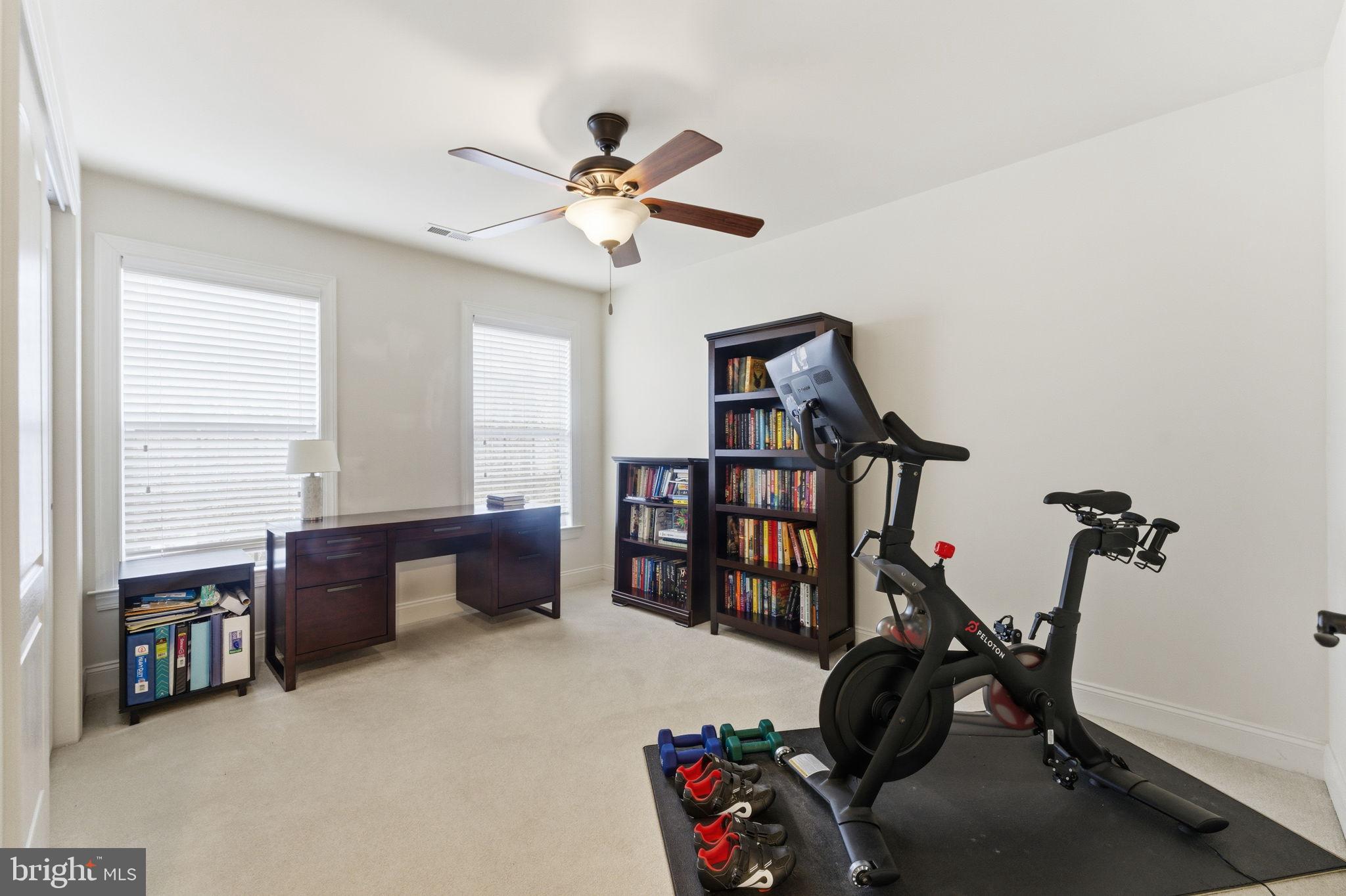 7611 Elmcrest Road Hanover, MD 21076 - Photo 38 of 64 Bright and versatile home office space.