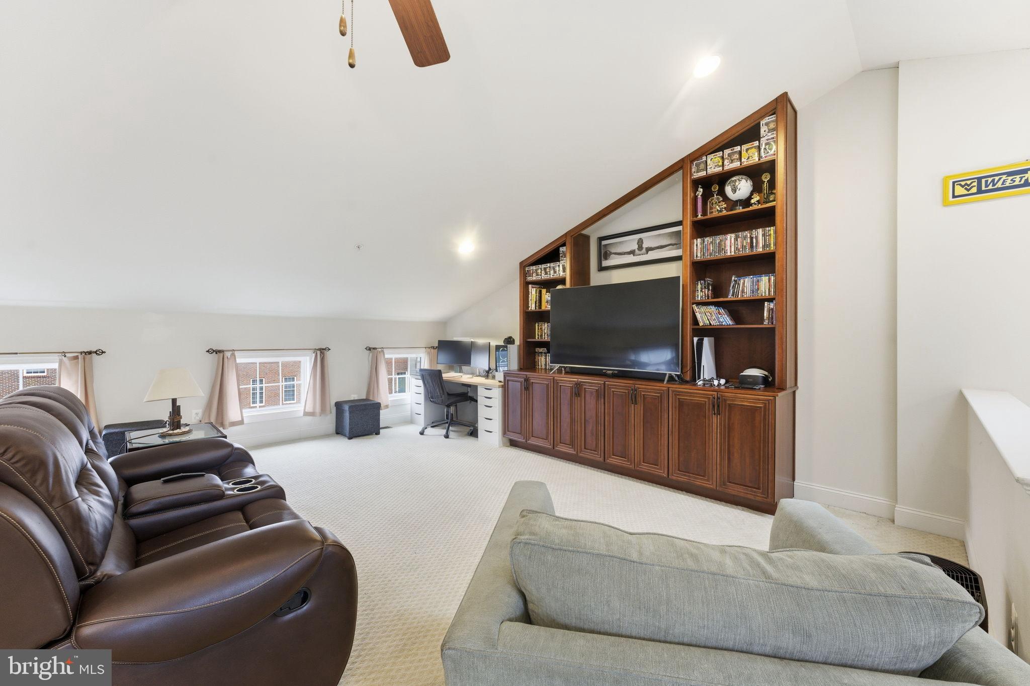 7611 Elmcrest Road Hanover, MD 21076 - Photo 43 of 64 Spacious loft with cozy entertainment area.