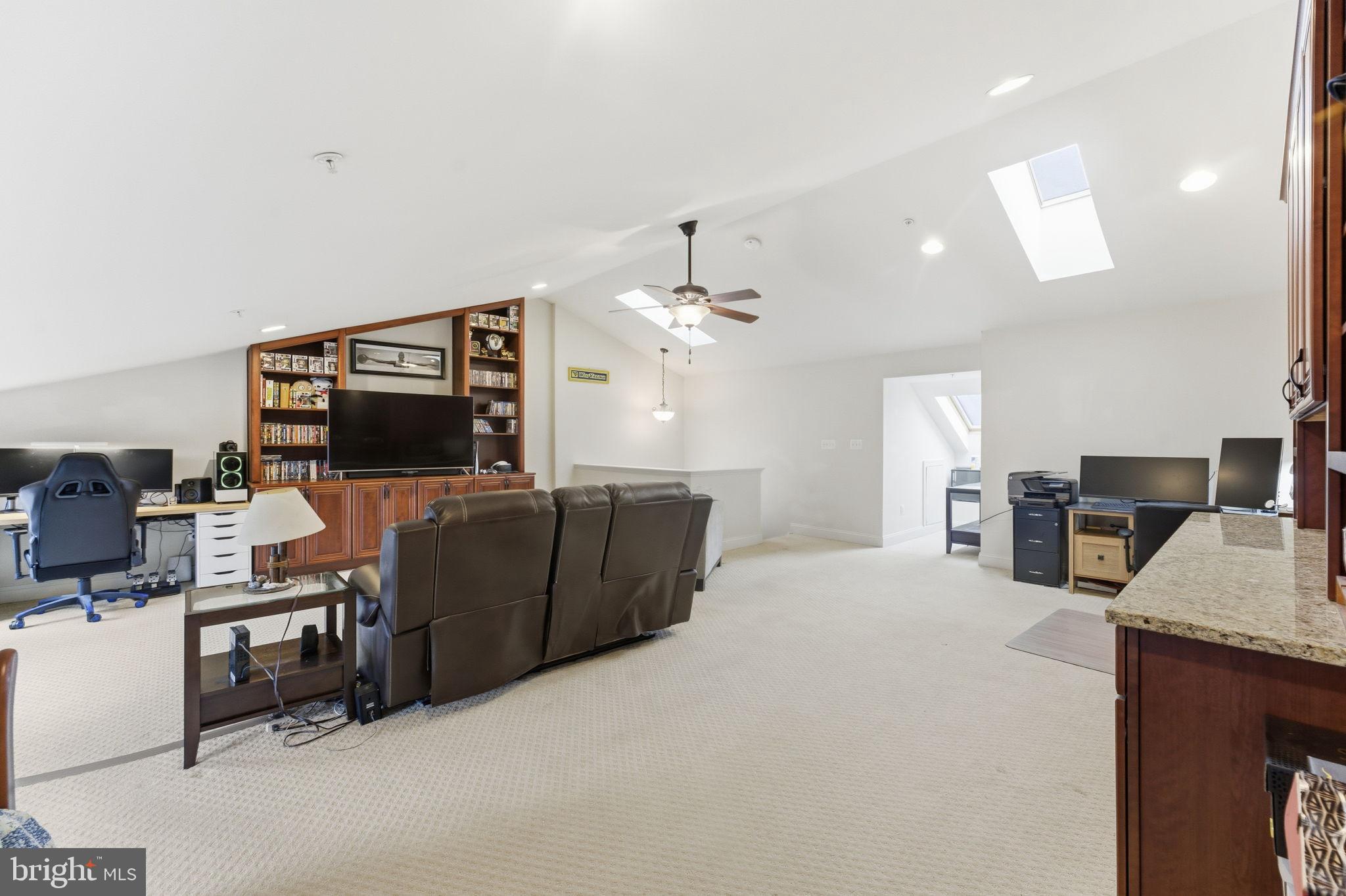 7611 Elmcrest Road Hanover, MD 21076 - Photo 46 of 64 Spacious loft with natural light and style.