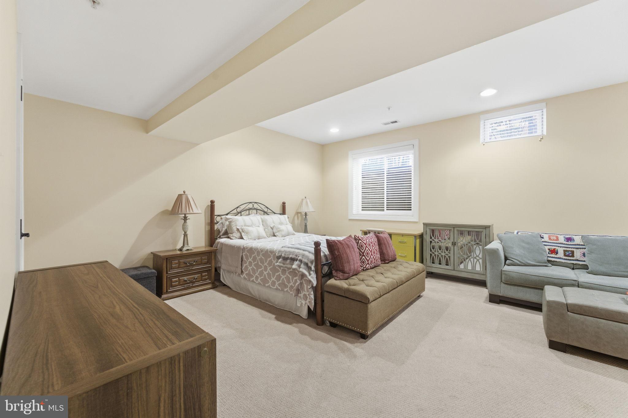 7611 Elmcrest Road Hanover, MD 21076 - Photo 48 of 64 Cozy basement retreat with natural light.