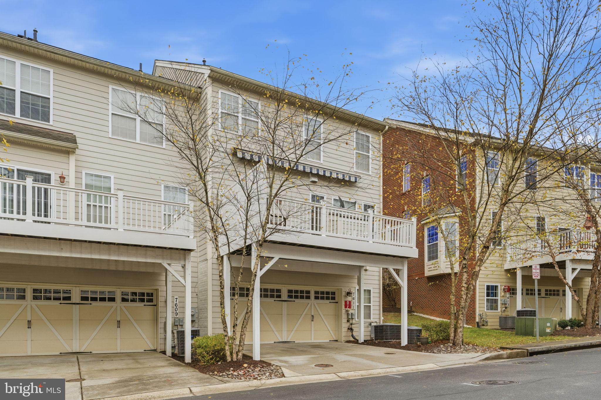 7611 Elmcrest Road Hanover, MD 21076 - Photo 55 of 64 Charming townhome with inviting balconies.